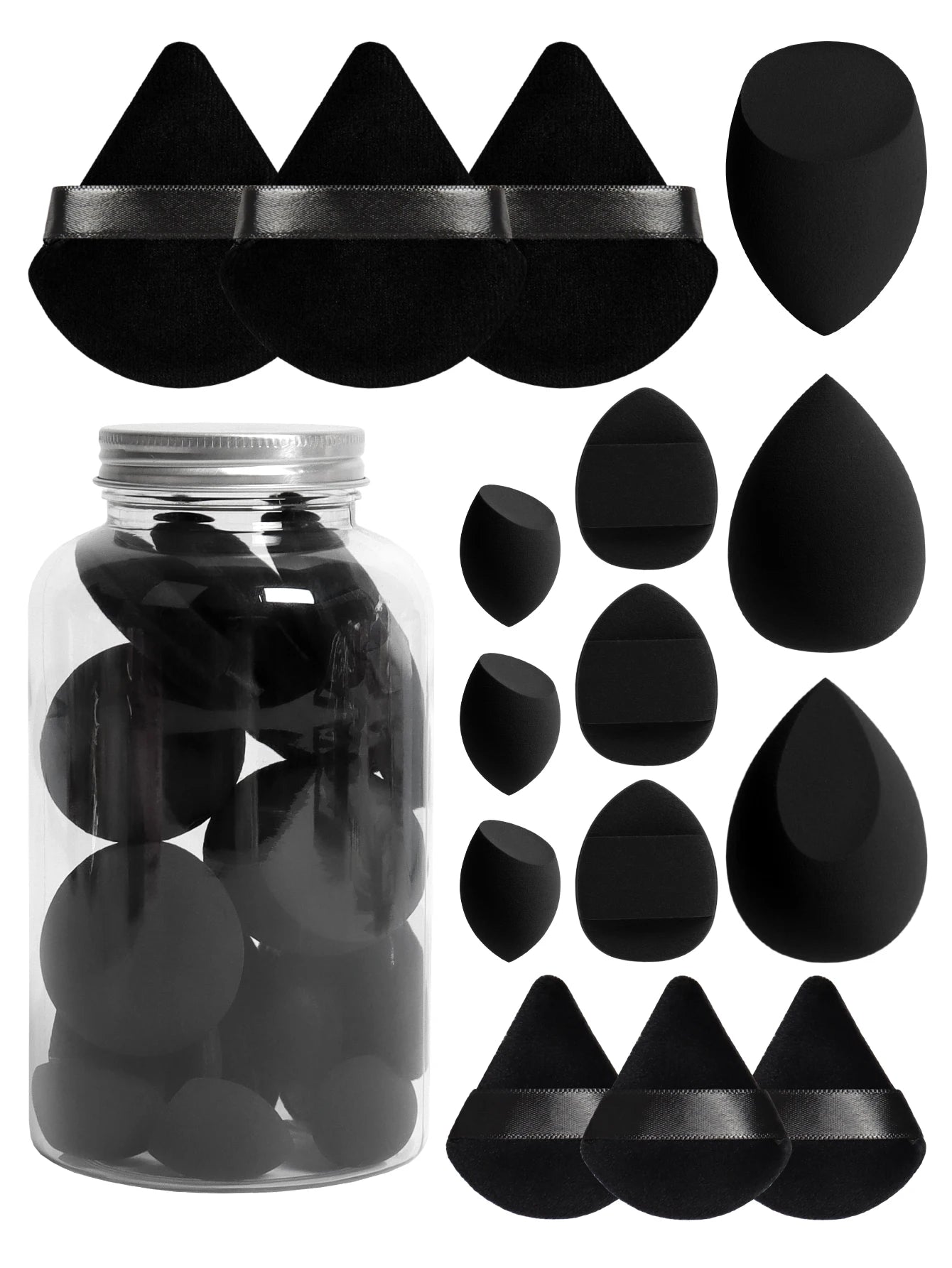 15-Piece Makeup Sponge & Puff Set — Beauty Blender Collection