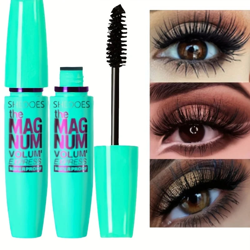 4D Fiber Mascara — Thickening, Lengthening & Curling Waterproof Formula