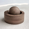 Wooden Essential Oil Diffuser Ball — Natural Car & Home Aromatherapy Decor