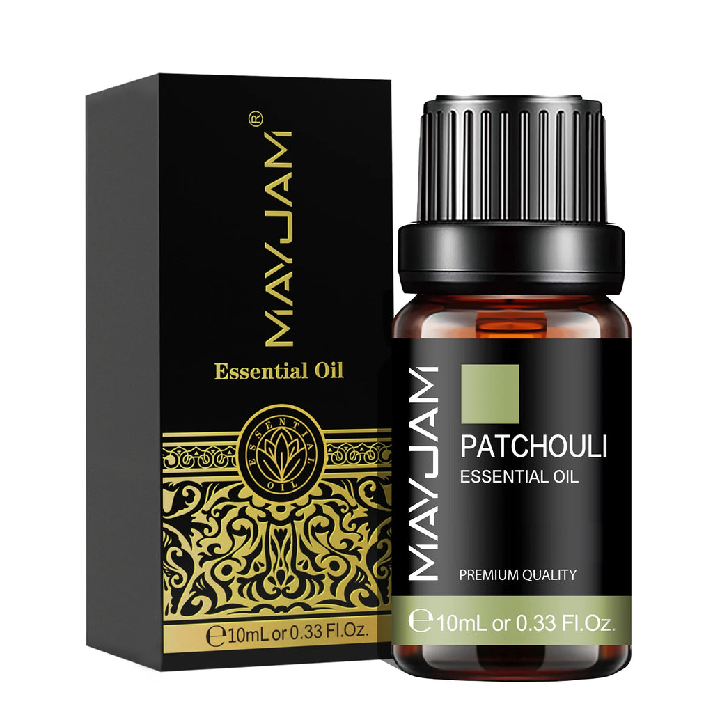 MAYJAM Pure Essential Oil — 10ml Aromatherapy Single Oils for Diffuser & DIY