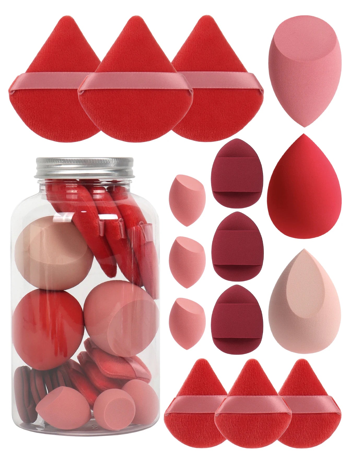 15-Piece Makeup Sponge & Puff Set — Beauty Blender Collection