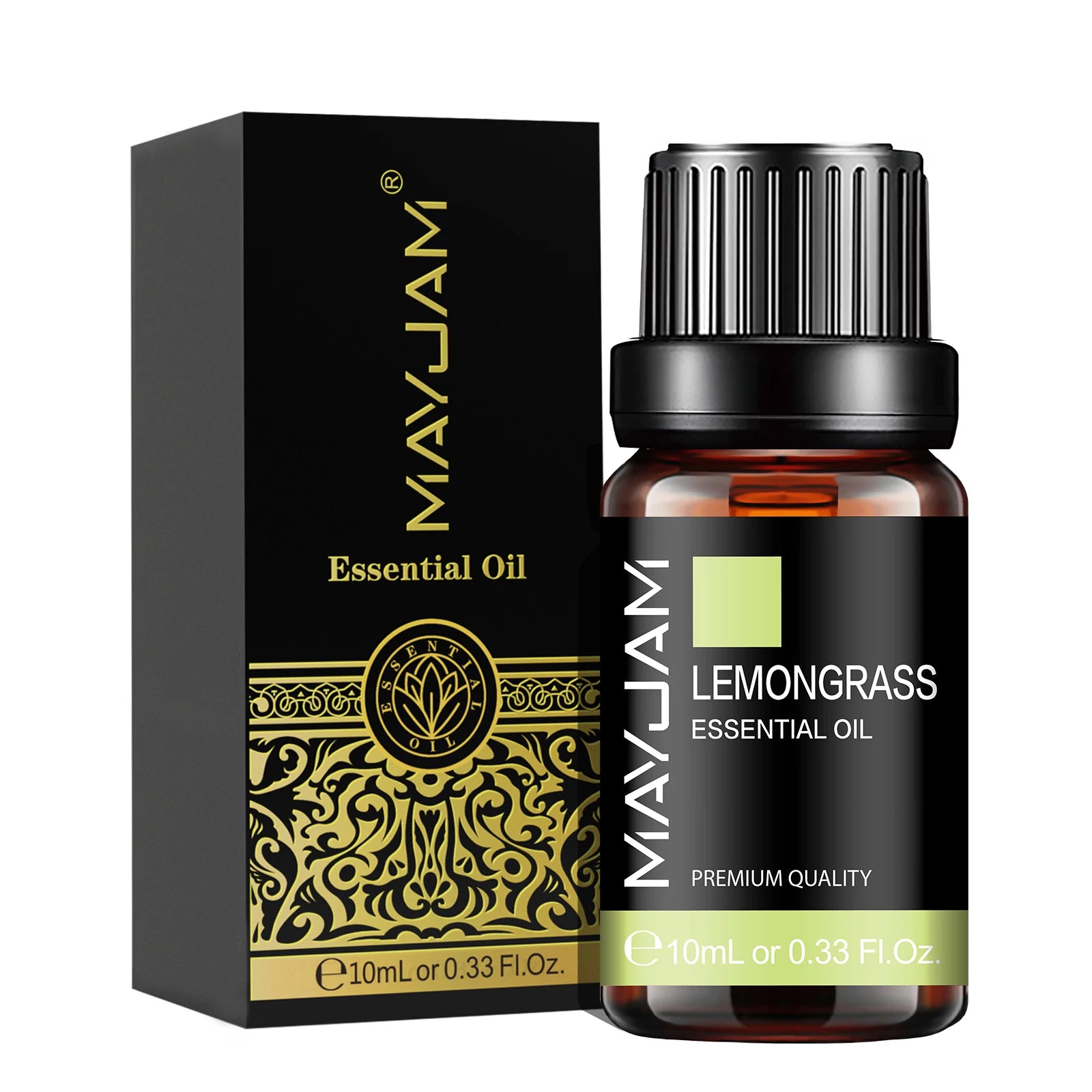 MAYJAM Pure Essential Oil — 10ml Aromatherapy Single Oils for Diffuser & DIY