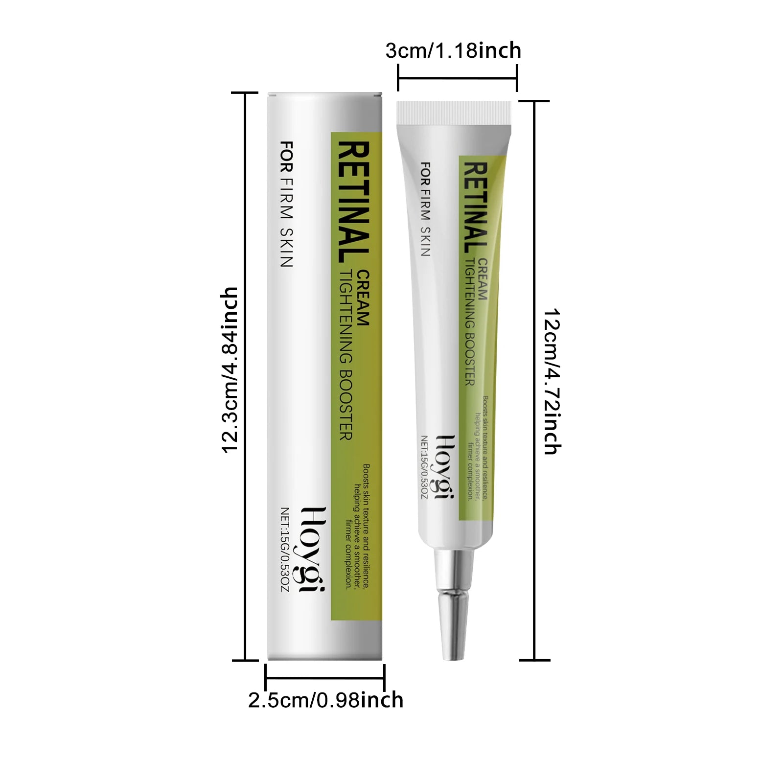 Korean Retinol & Vitamin C Eye Cream — Anti-Aging Dark Circle Treatment