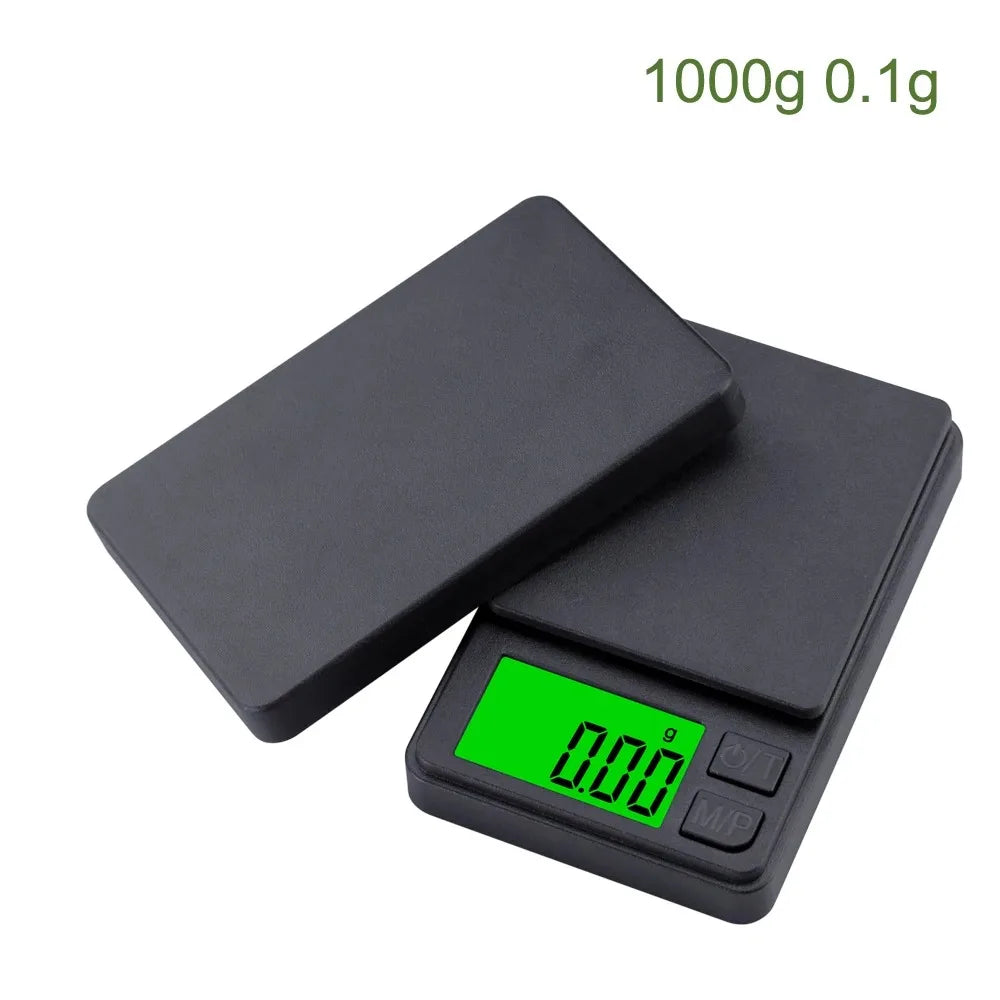 Digital Precision Pocket Scale — Backlit LCD Mini Scale for Jewelry & Food