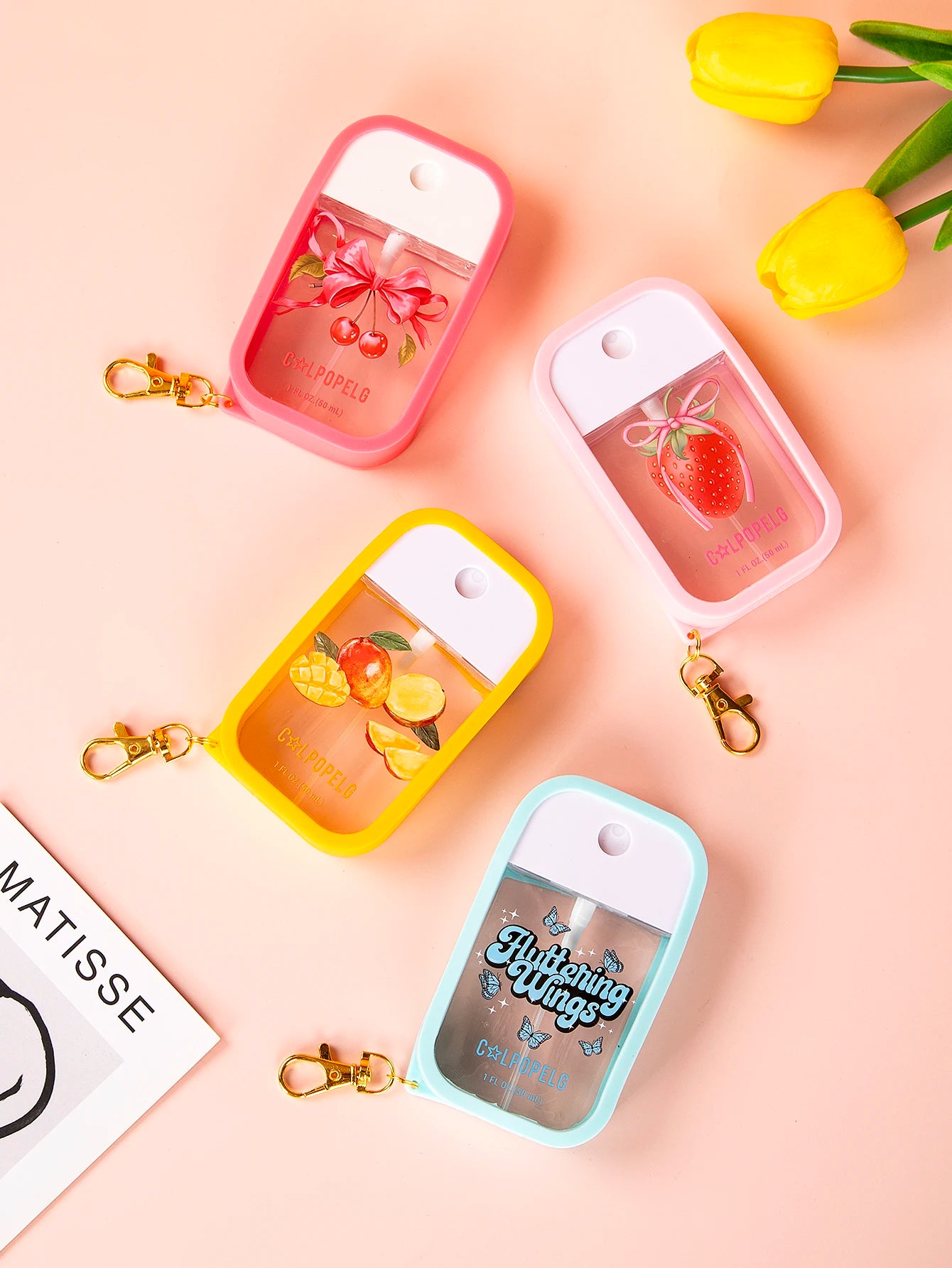 YOCITY Pocket Fragrance Spray — 50ml Aesthetic Hand Sanitizer & Air Freshener