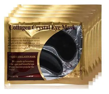 Gold Collagen Crystal Eye Patches — 10 Pairs Anti-Aging Under-Eye Mask
