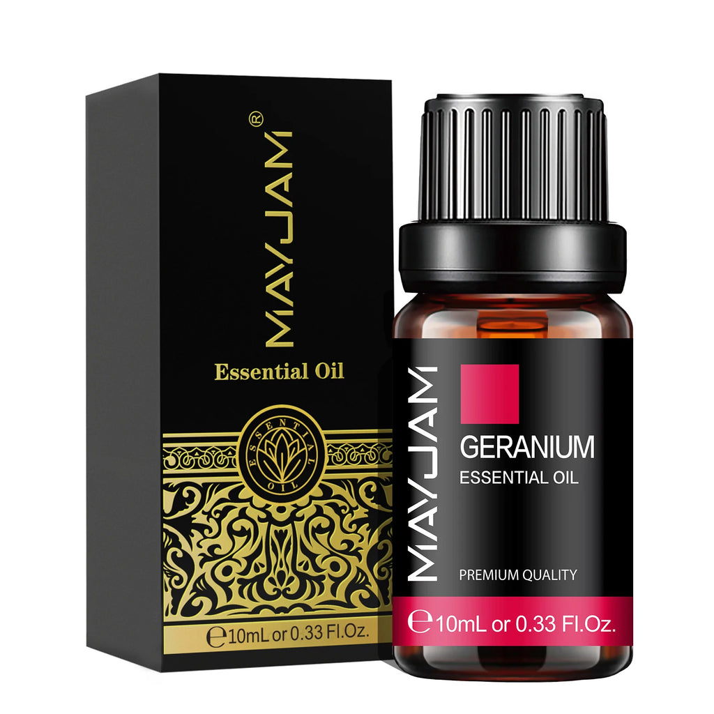 MAYJAM Pure Essential Oil — 10ml Aromatherapy Single Oils for Diffuser & DIY