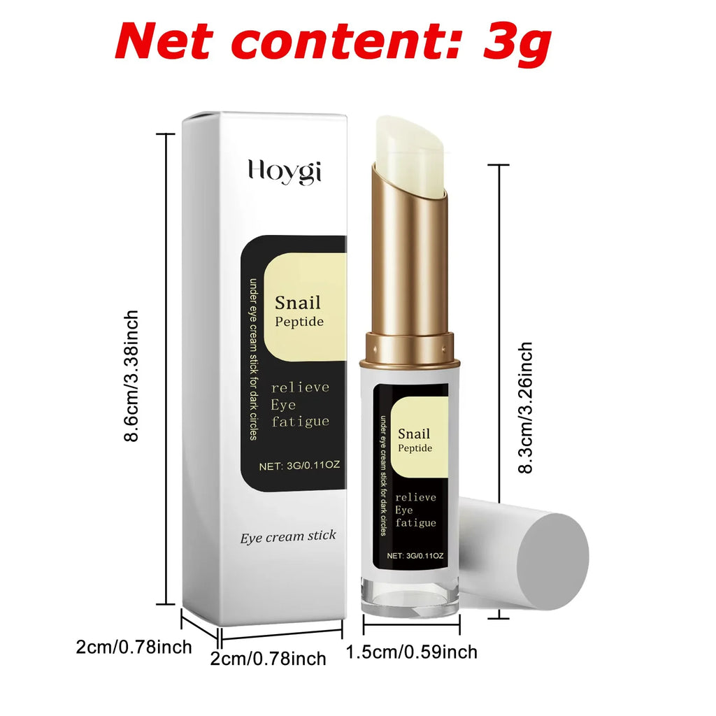 Snail Peptide Eye Cream Stick — Dark Circle & Anti-Aging Eye Treatment