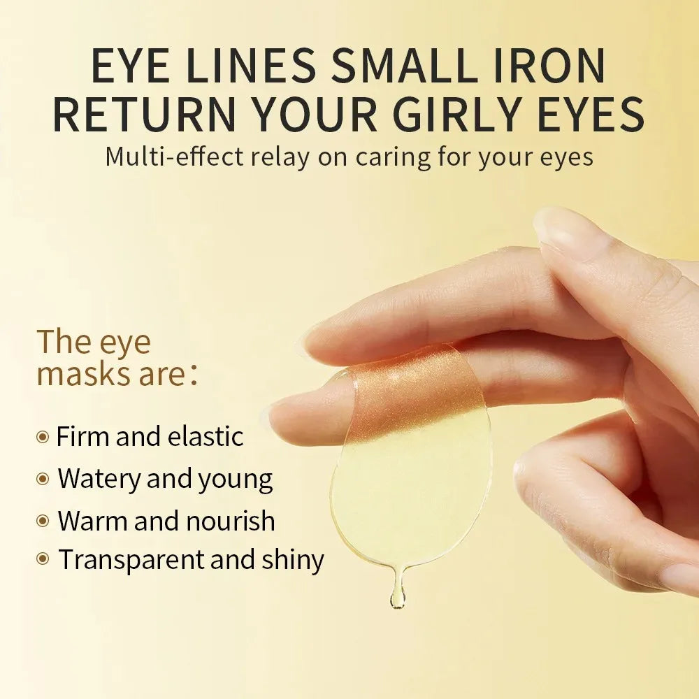 Avocado & Gold Eye Patches — Anti-Aging Dark Circle & Firming Eye Mask