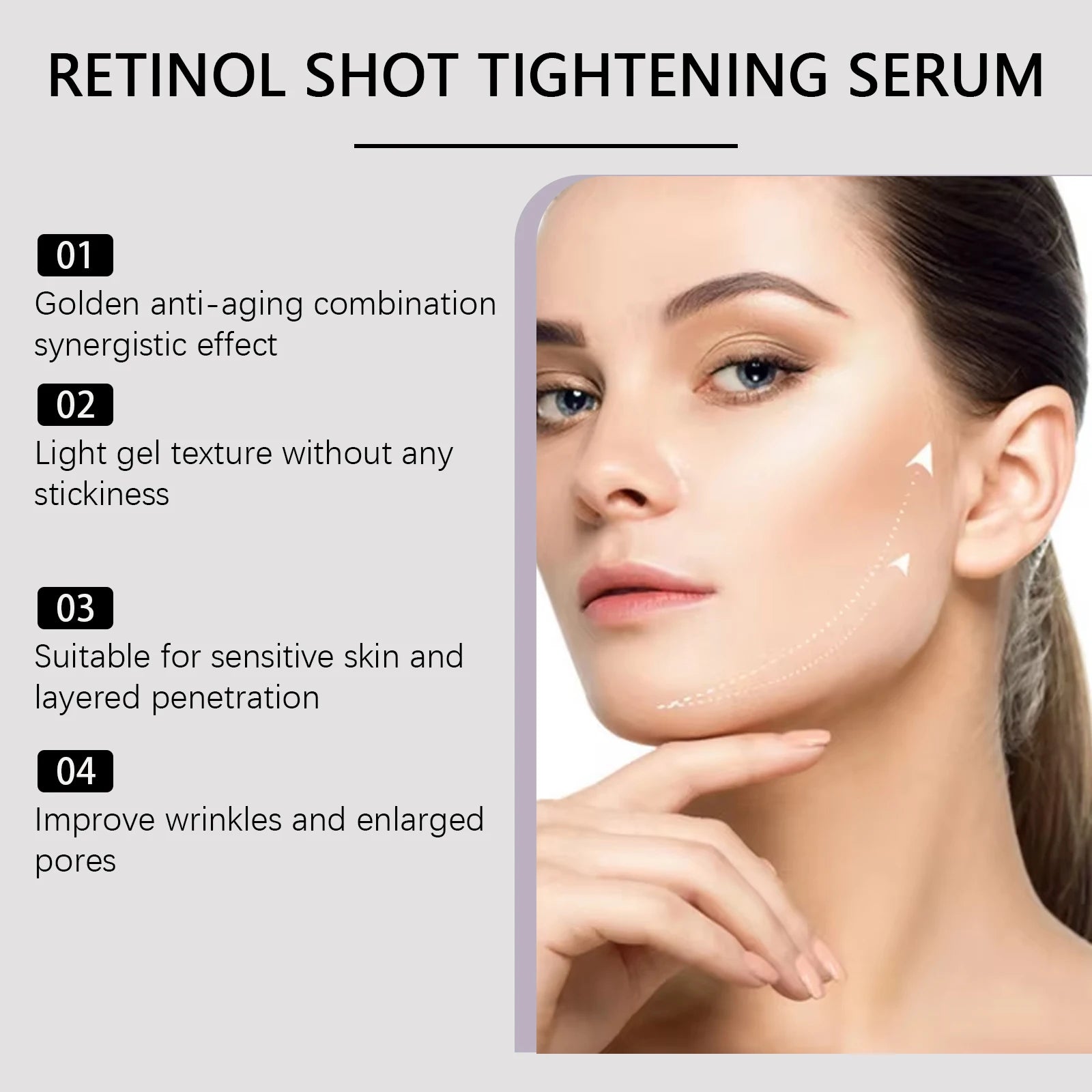 Korean Retinol & Vitamin C Eye Cream — Anti-Aging Dark Circle Treatment