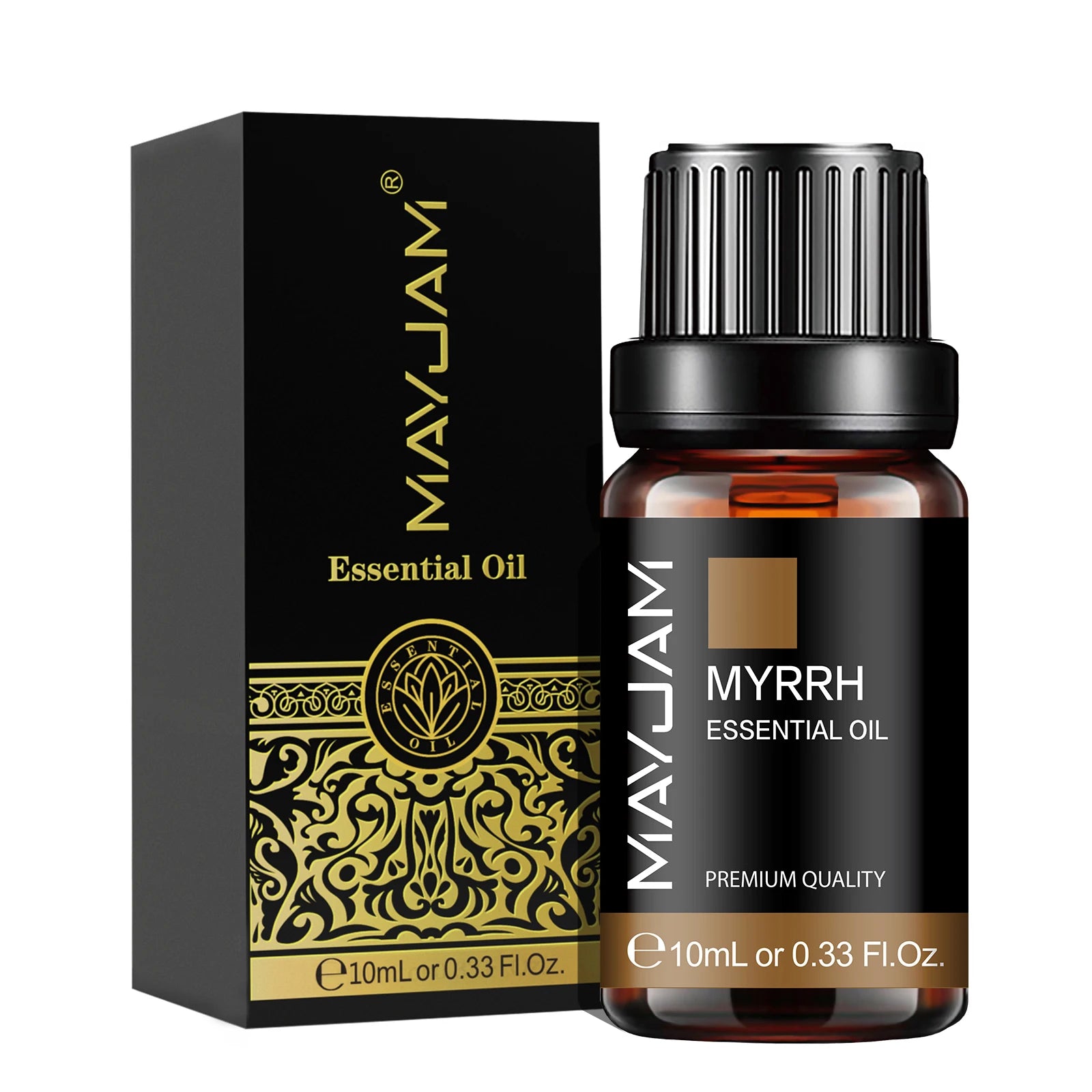 MAYJAM Pure Essential Oil — 10ml Aromatherapy Single Oils for Diffuser & DIY