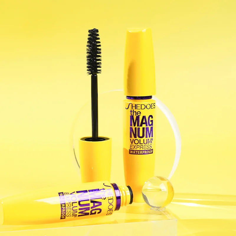 4D Fiber Mascara — Thickening, Lengthening & Curling Waterproof Formula