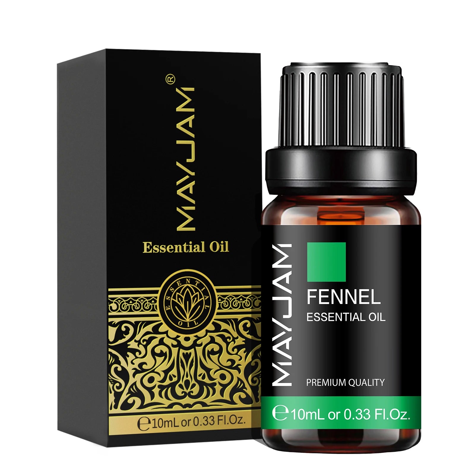MAYJAM Pure Essential Oil — 10ml Aromatherapy Single Oils for Diffuser & DIY