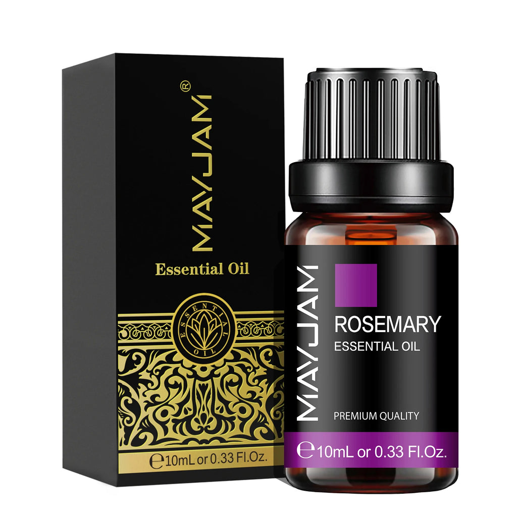 MAYJAM Pure Essential Oil — 10ml Aromatherapy Single Oils for Diffuser & DIY