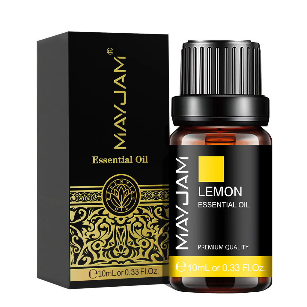 MAYJAM Pure Essential Oil — 10ml Aromatherapy Single Oils for Diffuser & DIY