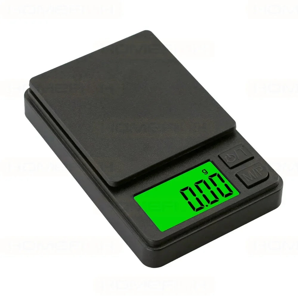 Digital Precision Pocket Scale — Backlit LCD Mini Scale for Jewelry & Food