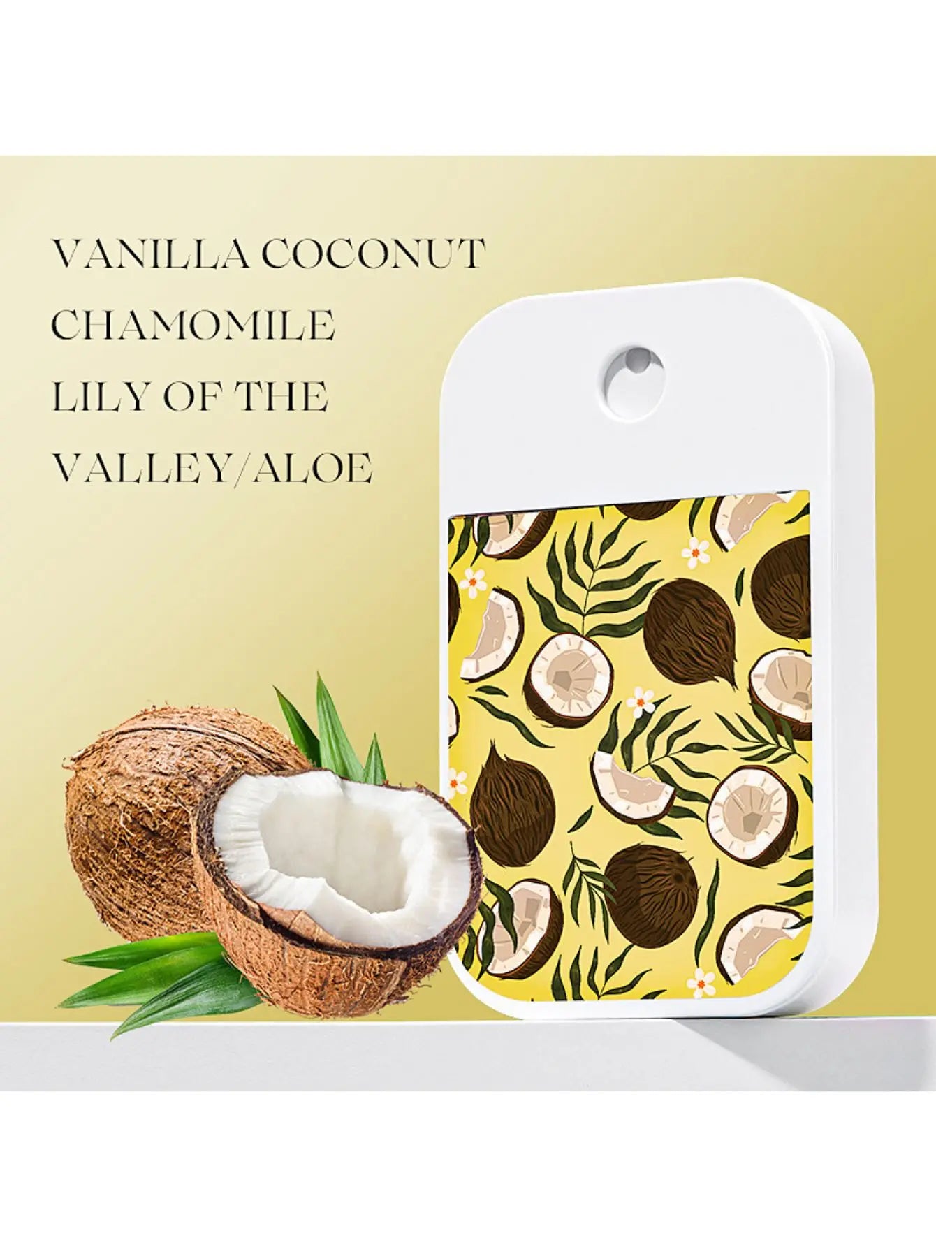 YOCITY Pocket Fragrance Spray — 50ml Aesthetic Hand Sanitizer & Air Freshener