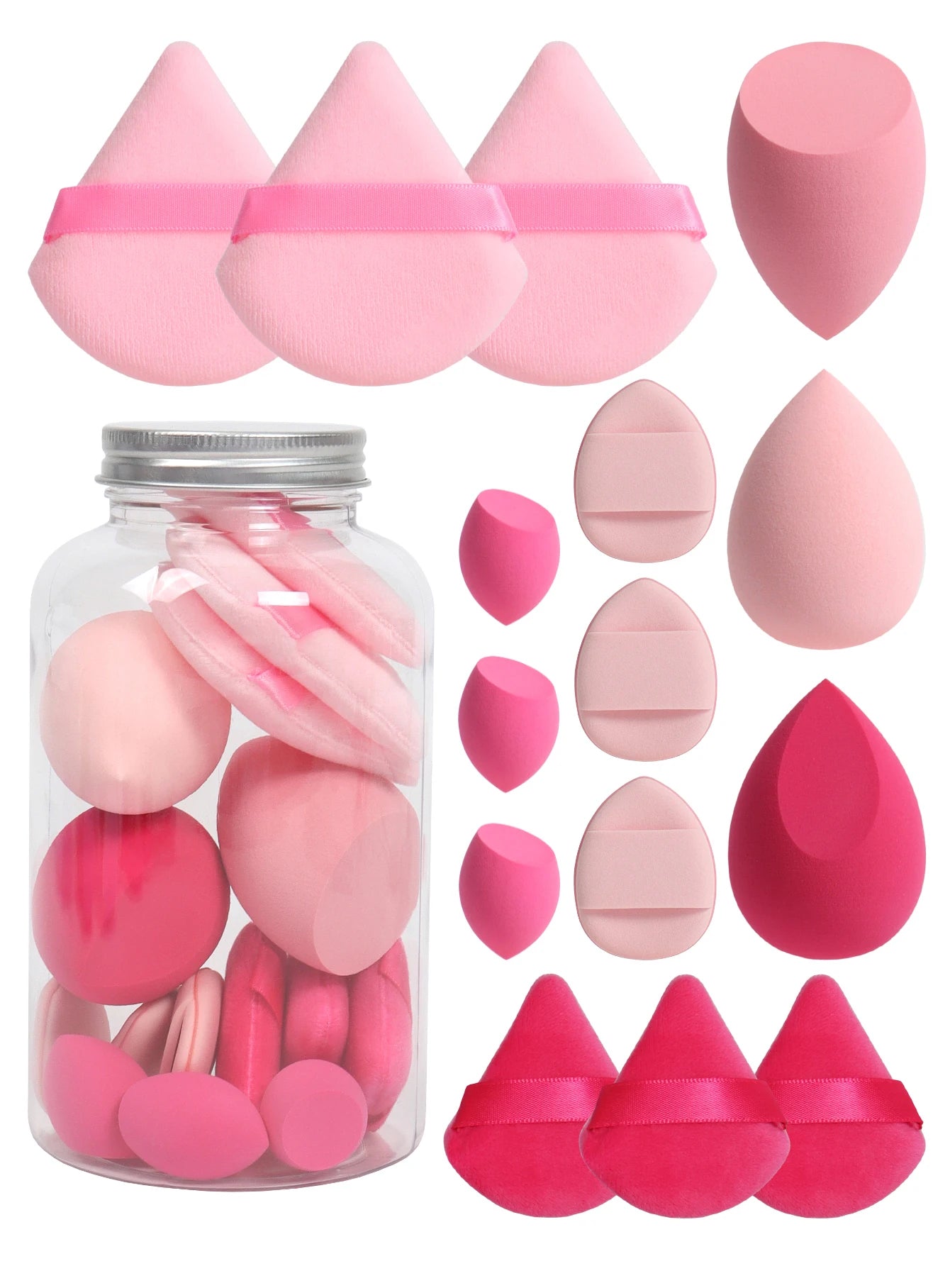 15-Piece Makeup Sponge & Puff Set — Beauty Blender Collection
