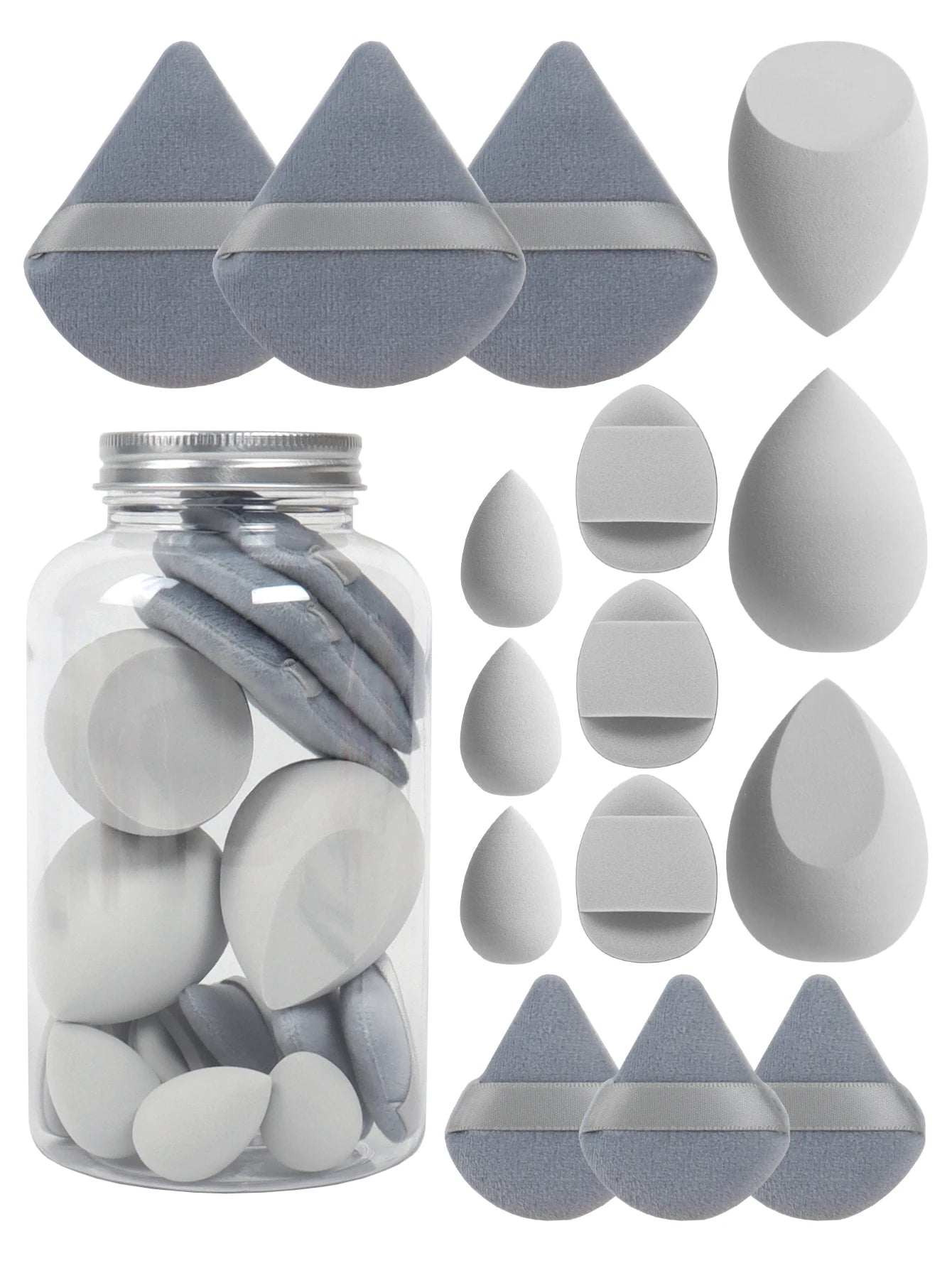 15-Piece Makeup Sponge & Puff Set — Beauty Blender Collection