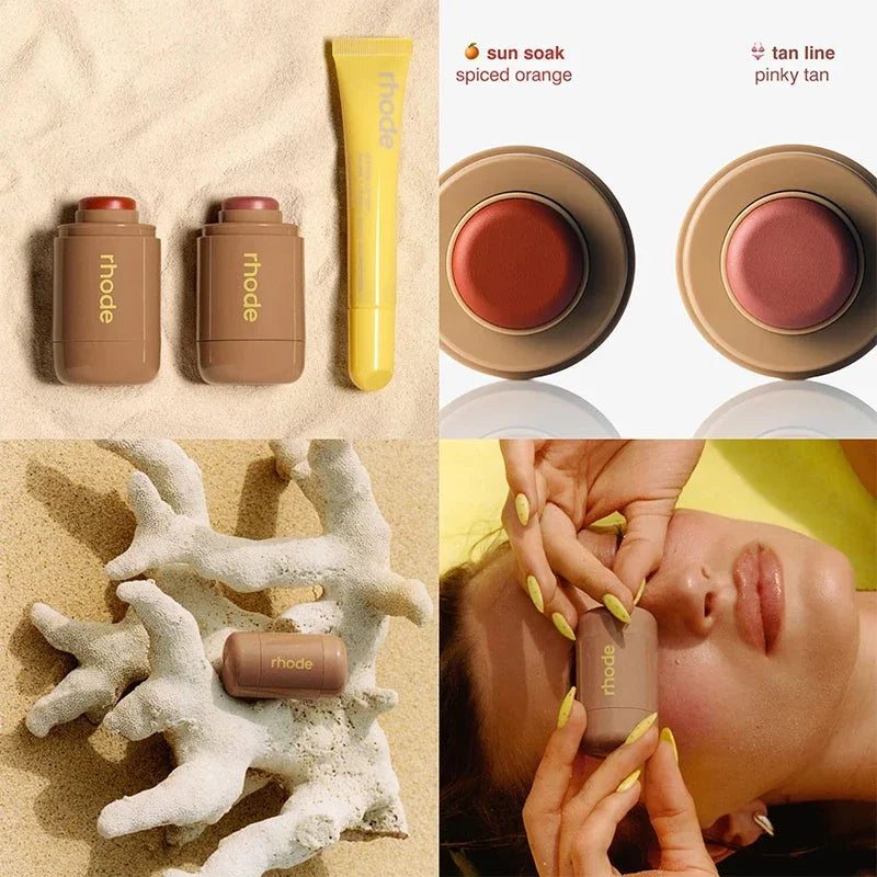 Rhode Pocket Blush — Long-Lasting Lip & Cheek Color