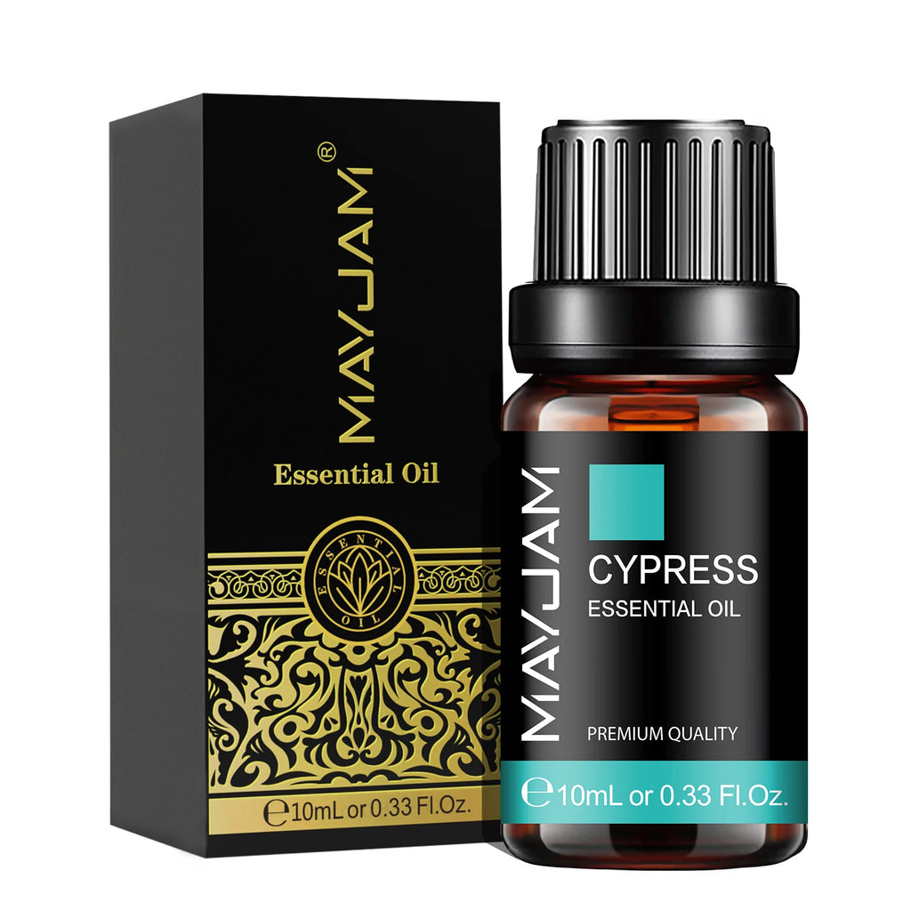 MAYJAM Pure Essential Oil — 10ml Aromatherapy Single Oils for Diffuser & DIY