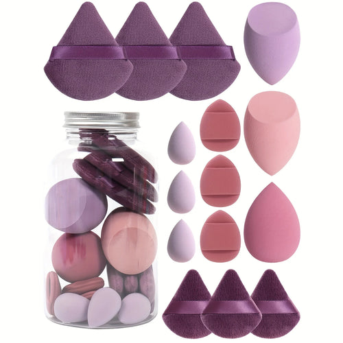 15-Piece Makeup Sponge & Puff Set — Beauty Blender Collection