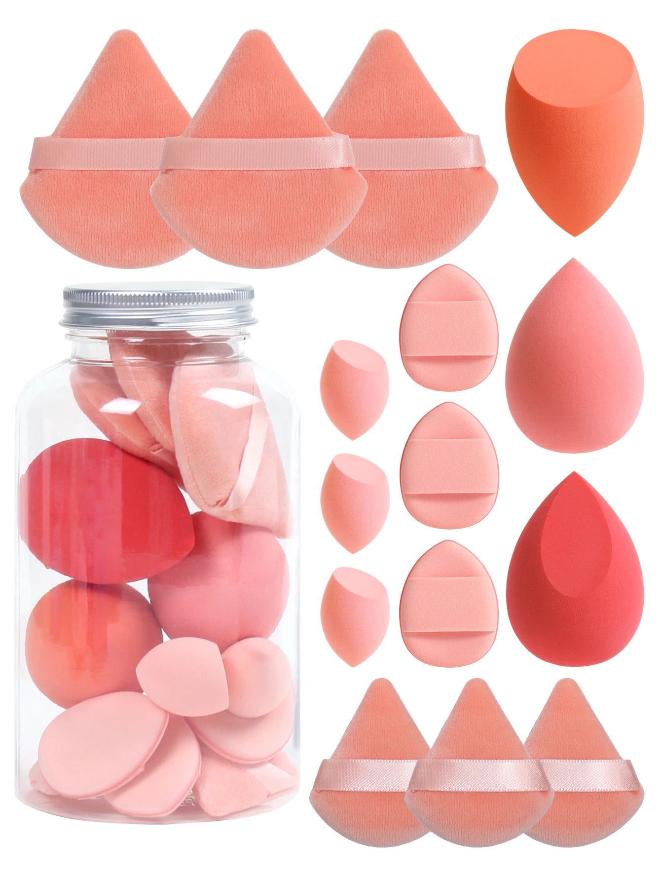 15-Piece Makeup Sponge & Puff Set — Beauty Blender Collection