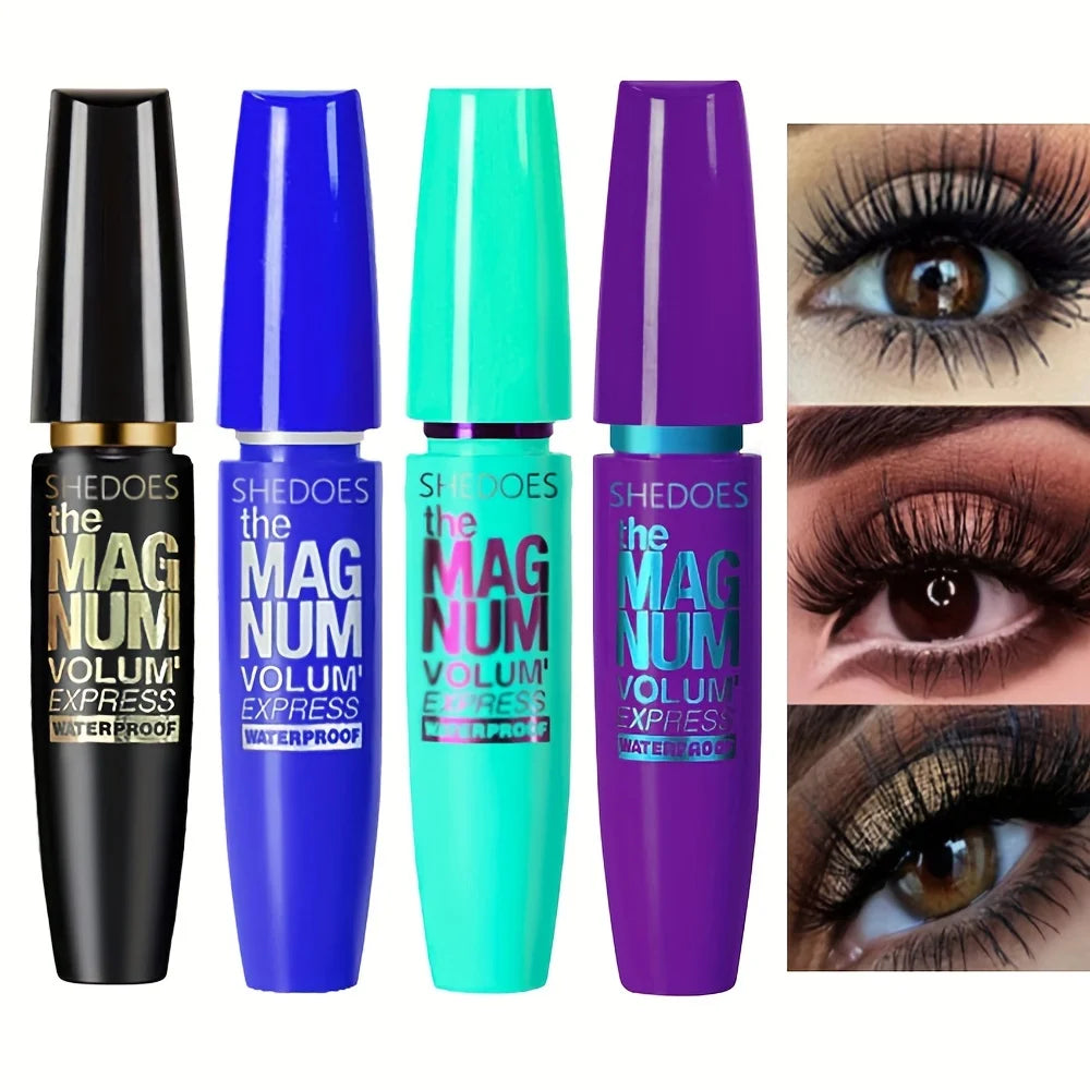 4D Fiber Mascara — Thickening, Lengthening & Curling Waterproof Formula